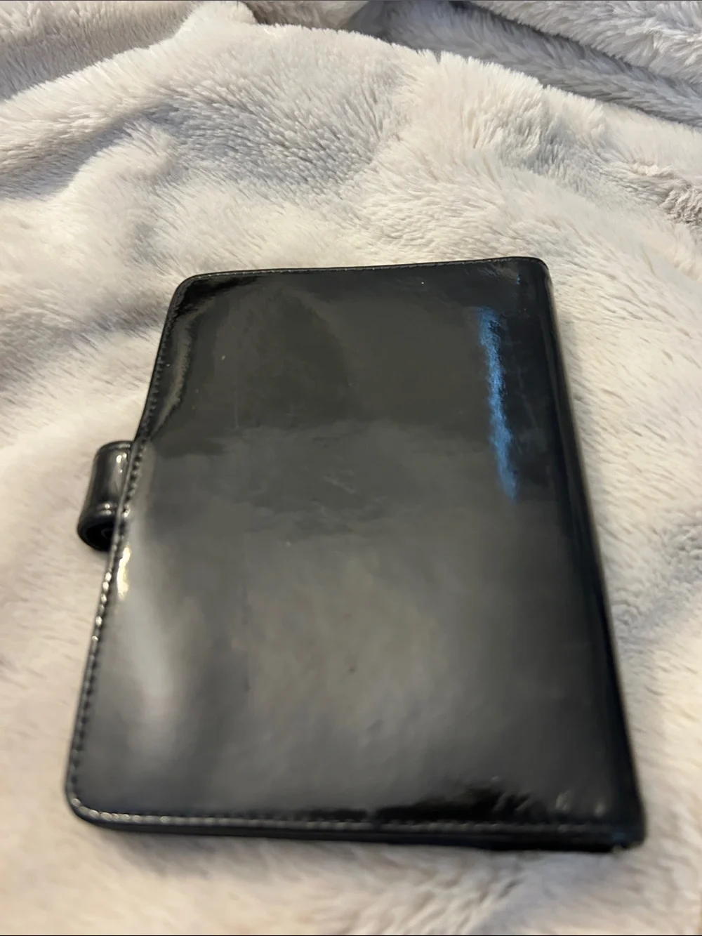 Chanel Black Patent Leather Agenda - Picture 3 of 10